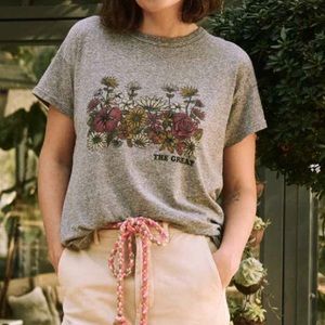 THE GREAT Boxy Crew Tee Size 3 Large